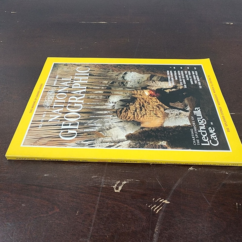 National Geographic Magazine March 1991 No Map - Picture 3 of 3
